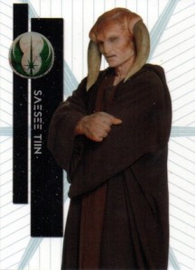 2015 Topps High Tek Star Wars TIE Fighter Wing