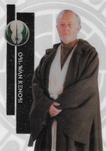 2015 Topps Star Wars High Tek Variation 37B Obi Wan Kenobi Old