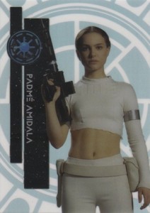 2015 Topps Star Wars High Tek Variation 40A Padme Amidala