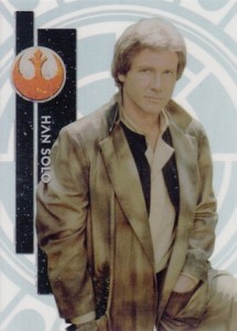 2015 Topps Star Wars High Tek Variation Han Solo 3B