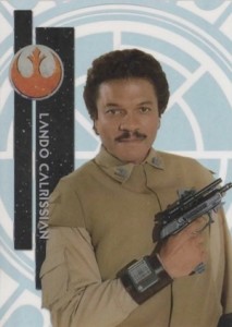 2015 Topps Star Wars High Tek Variation Lando 10A