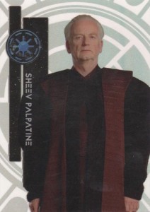 2015 Topps Star Wars High Tek Variation Sheev Palpatine 5A
