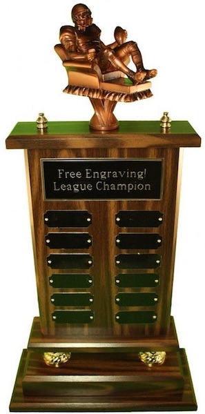 Fantasy Football Trophies, Rings, Belts, Draft Boards - Fantasy Champs