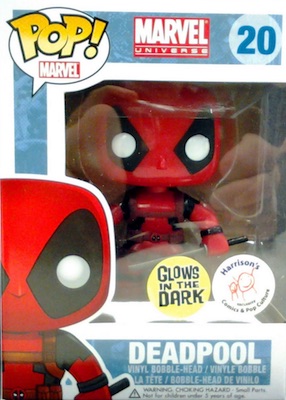 Deadpool (2015) #1 Deadpool in Black Suit Funko Pop! Comic Cover