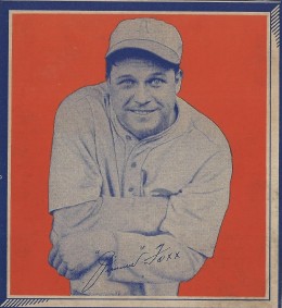 jimmie foxx card