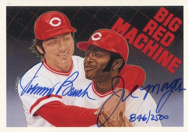 Facsimile Autographed Pete Rose Cincinnati Red Reprint Laser Auto