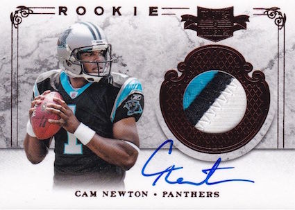 cam newton signed jersey