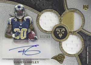 Todd Gurley deals Flawless Autograph Card 3/5