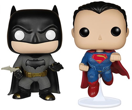 Funko Pop Batman v Superman Figures Checklist, Set List, Exclusives