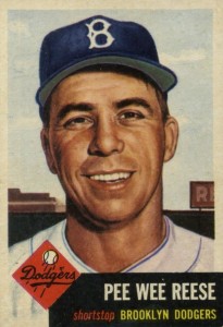 1956 Topps #260 Pee Wee Reese