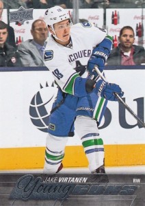 2015-16 Upper Deck Series 2 Hockey RC 457 Jake Virtanen