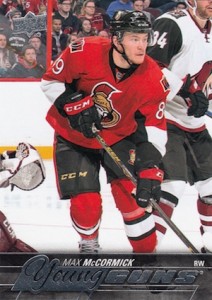 2015-16 Upper Deck Series 2 Hockey RC 476 Max McCormick