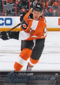 2015-16 Upper Deck Series 2 Hockey RC 478 Taylor Leier