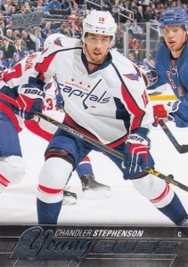 2015-16 Upper Deck Series 2 Hockey RC 484 Chandler Stephenson
