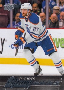 2015-16 Upper Deck Series 2 Hockey RC 485 David Musil
