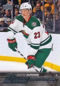 2015-16 Upper Deck Series 2 Hockey RC 486 Gustav Olofsson