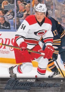 2015-16 Upper Deck Series 2 Hockey RC 487 Brett Pesce