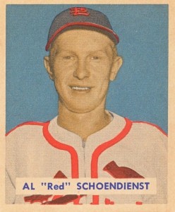 1956 Red Schoendienst Game Worn & Signed St. Louis Cardinals