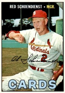 1956 Red Schoendienst Game Worn & Signed St. Louis Cardinals