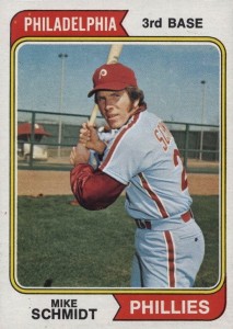  1973 Topps Baseball Card HIGH #615 Mike Schmidt Rookie