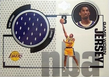 kobe bryant jersey card