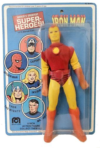 vintage iron man figure