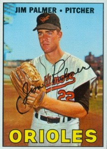 1967 Topps Jim Palmer #475