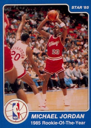 jordan rookie of the year 1985