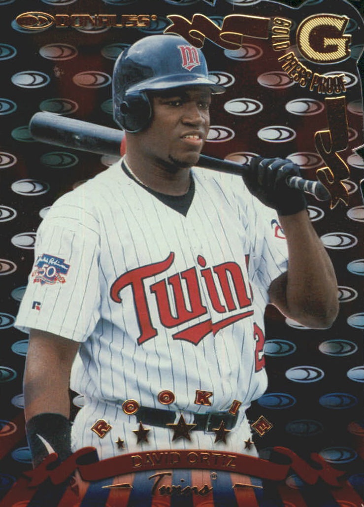 The 1997 'David Arias' rookie card of David 'Big Papi' Ortiz