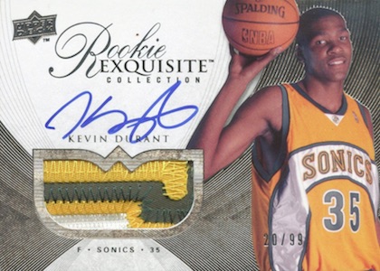 Top Kevin Durant Rookie Cards Ranked, Best List, Most Valuable