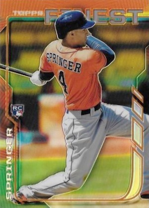 Most Valuable George Springer Rookie Card Countdown