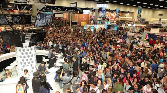 San Diego Comic-Con crowds