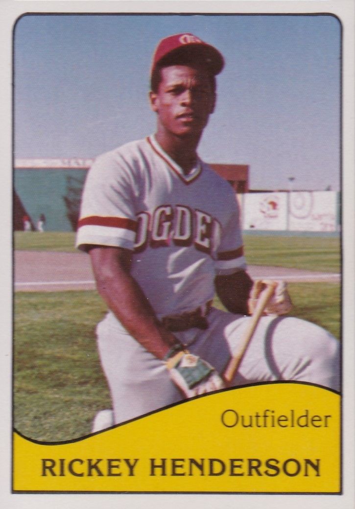 Oakland Athletics - Rickey Henderson. #24. The man of steal