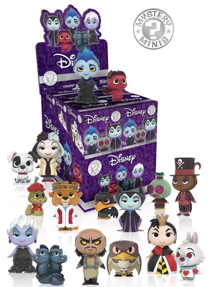 Funko Mystery Minis Vinyl Figure - Disney Villains S2 - Captain Hook (3.5 inch) 1/24