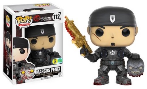 gears of war funko pop box