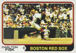 Carlton Fisk - very cool card of a Hall of Fame catcher. The greatest  catcher in…