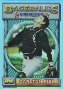 Carlton Fisk - very cool card of a Hall of Fame catcher. The greatest  catcher in…