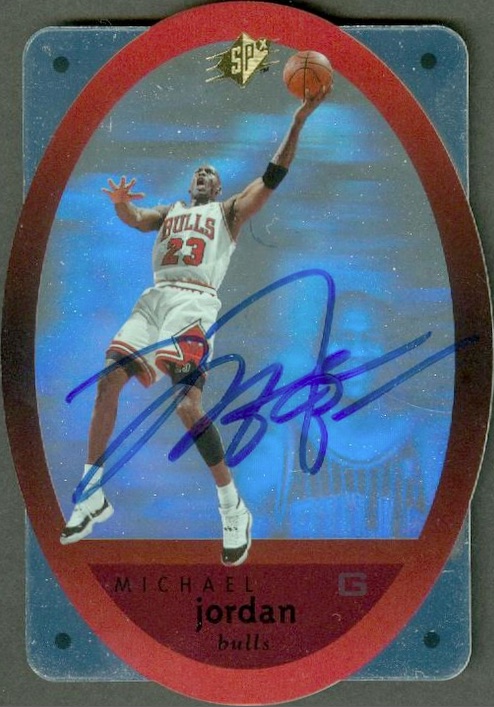 michael jordan hologram card