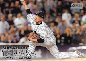 2016 Topps Stadium Club Baseball Base 121 Masahiro Tanaka