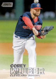 2016 Topps Stadium Club Baseball Base 125 Corey Kluber