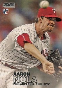 2016 Topps Stadium Club Baseball Base 295 Aaron Nola RC