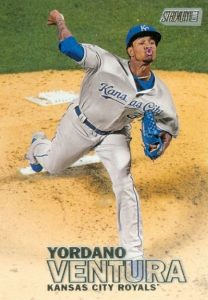 2016 Topps Stadium Club Baseball Base 56 Yordano Ventura