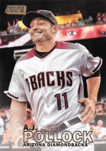2016 Topps Stadium Club Baseball Base Gold 264 A.J. Pollock