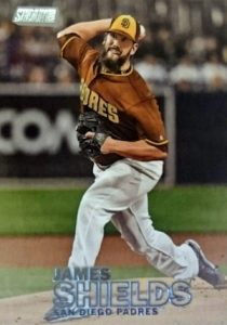 2016 Topps Stadium Club Baseball Variations James Shields
