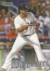 2016 Topps Stadium Club Baseball Variations Jose Fernandez
