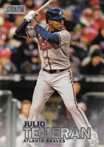 2016 Topps Stadium Club Baseball Variations Julio Teheran