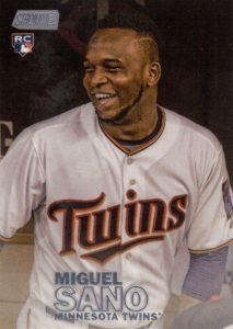 2016 Topps Stadium Club Baseball Variations Miguel Sano