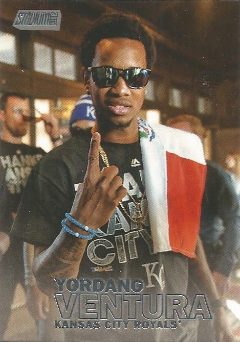 2016 Topps Stadium Club Baseball Variations Yordano Ventura