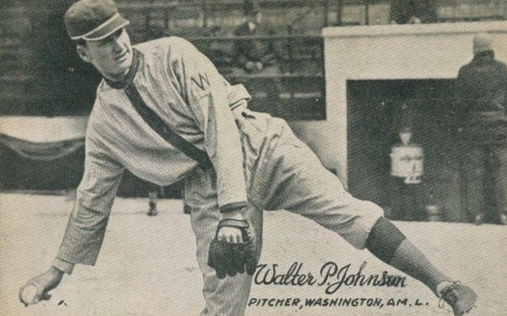 Baseball Card Of Walter Johnson History - Item # VAREVCHISL041EC265 -  Posterazzi