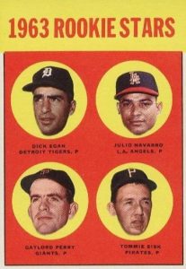 Lot - 1962 Topps # 199 Gaylord Perry Rookie Card